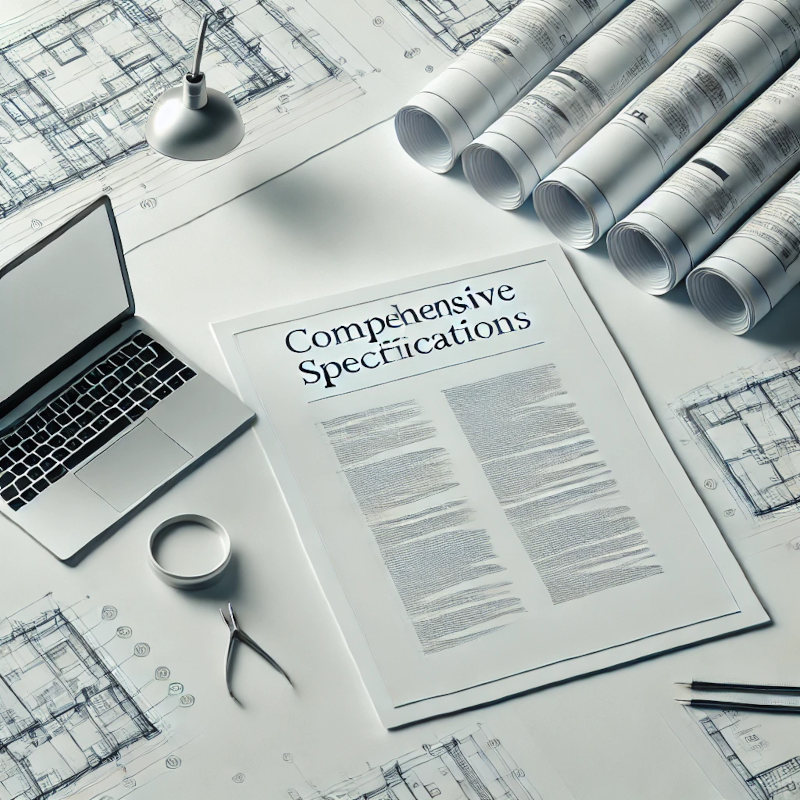 Comprehensive Specification Writing Image